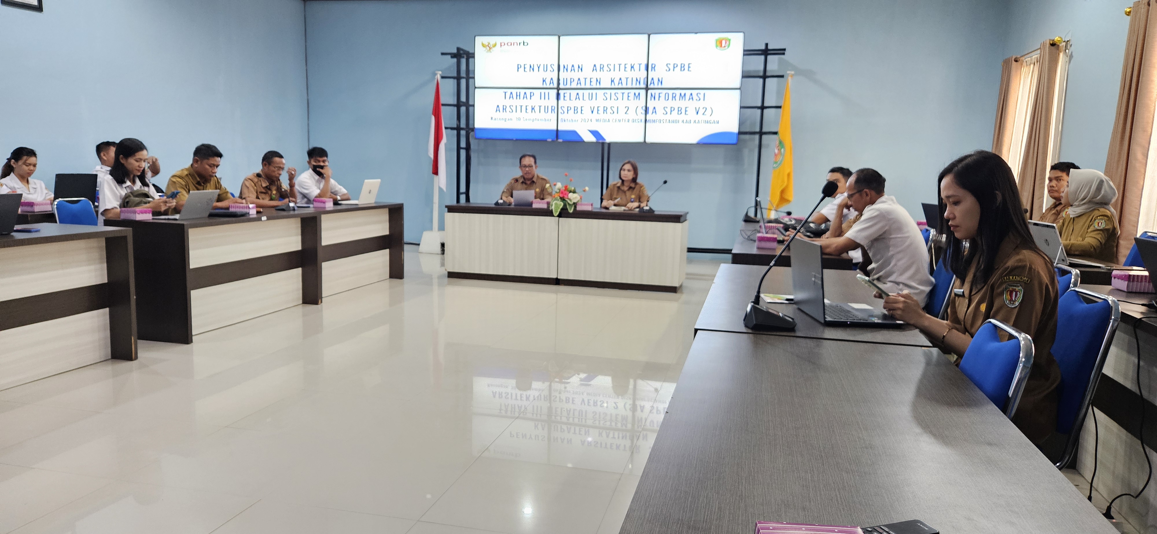 Pemerintah Kabupaten Katingan Laksanakan Penyusunan Arsitektur SPBE Tahap II