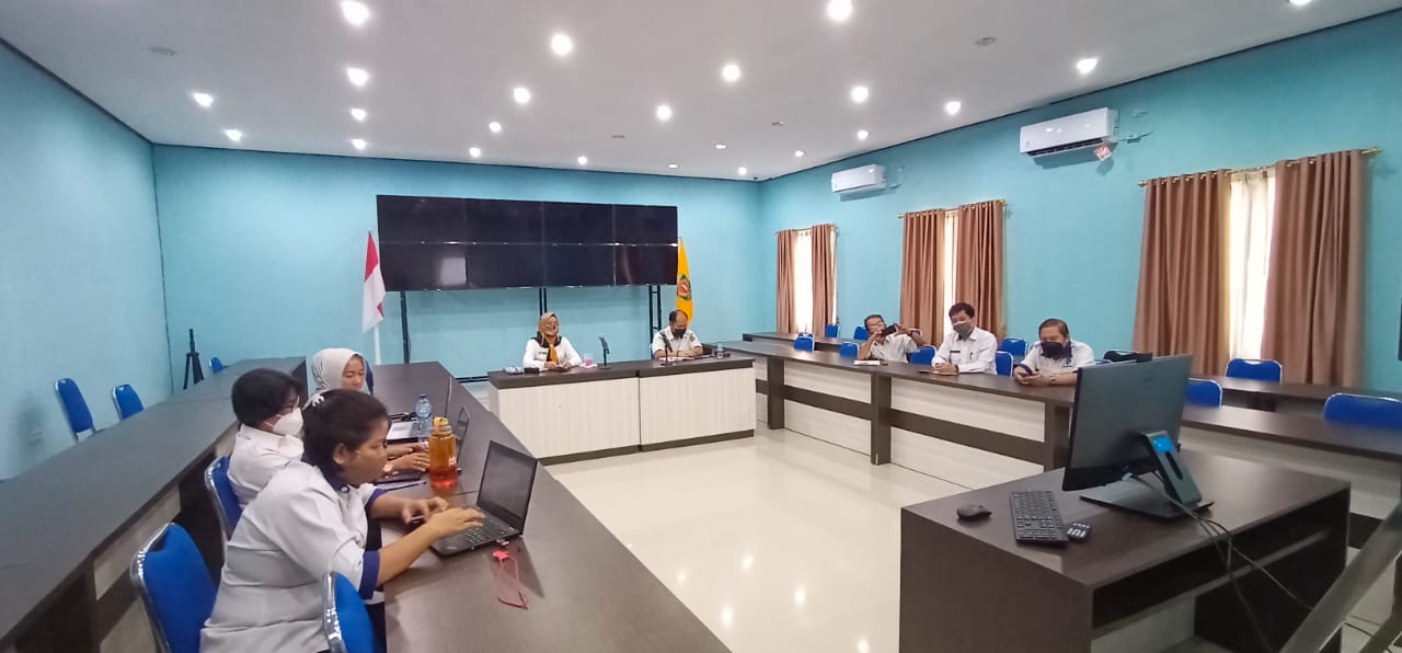 Diskominfopersantik Ikuti Webinar Reviu Monev Keterbukaan Informasi Publik