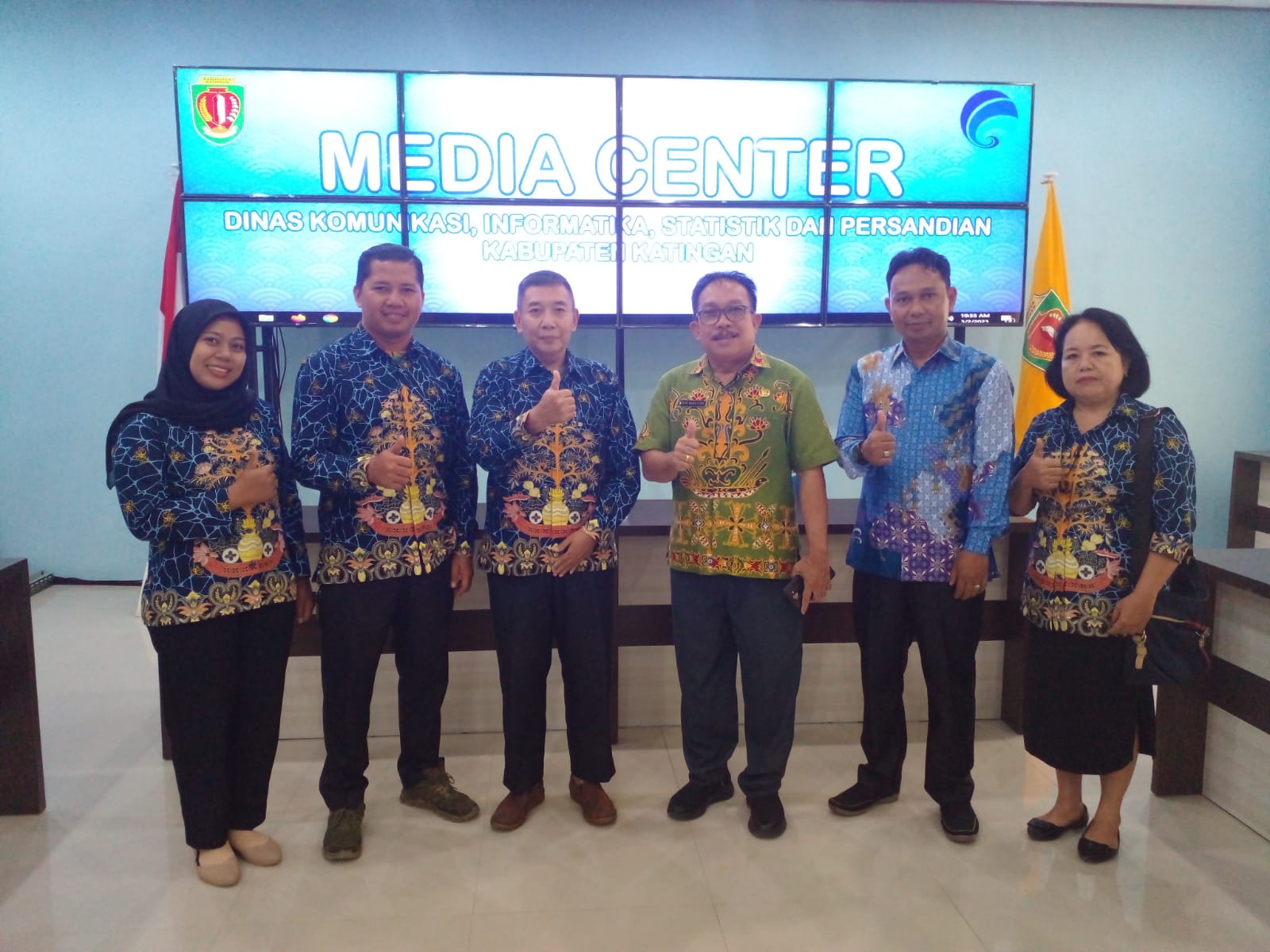 Kunjungan Kerja Diskominfo Kabupaten Murung Raya