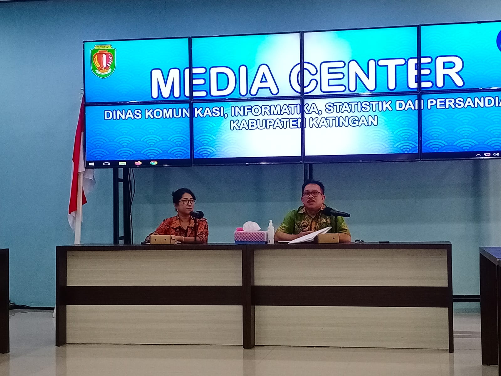 Sosialisasi Penulisan Berita Bagi ASN Diskominfostandi Katingan