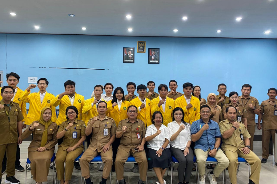 Diskominfostandi Katingan Terima Mahasiswa Magang dari Universitas Palangka Raya