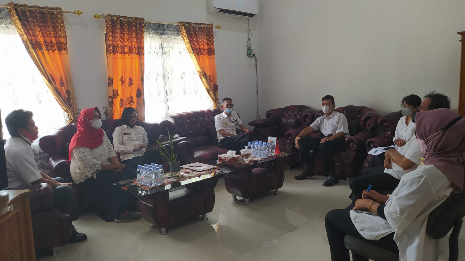 Dinas Perpustakaan dan Arsip Kalteng Kunjungi Diskominforsantik Katingan