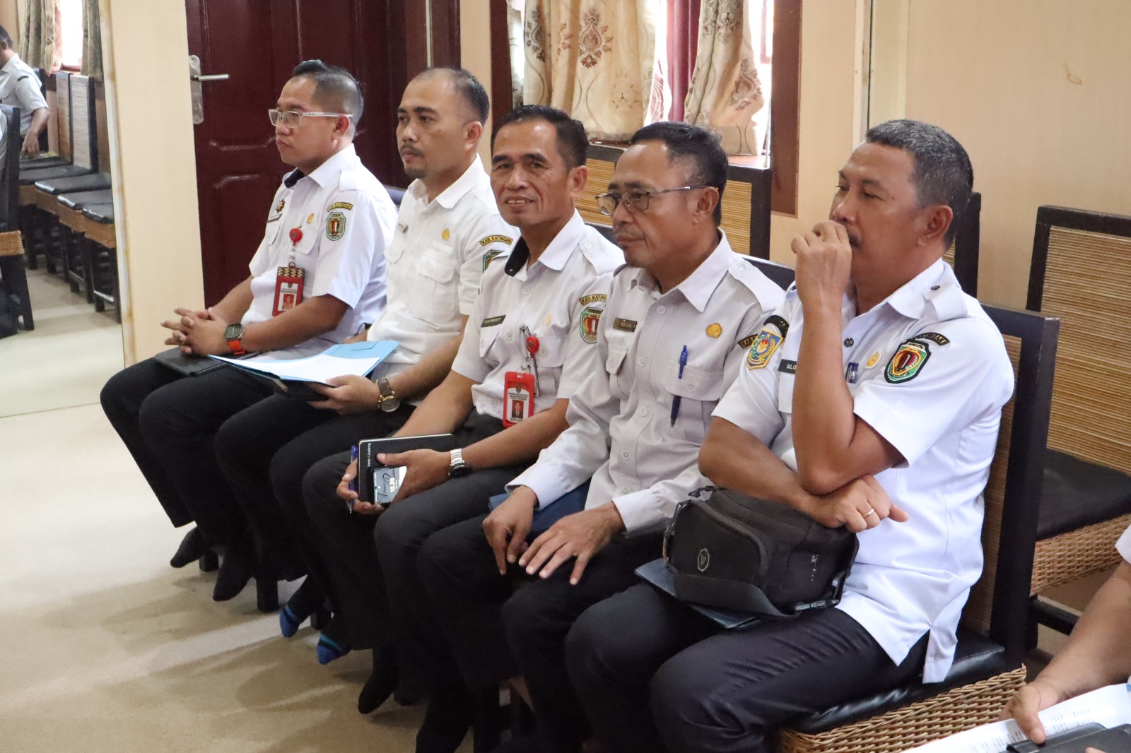 Diskominfosantik Katingan Hadiri Exit Meeting Pemeriksaan Keuangan Bersama BPK RI
