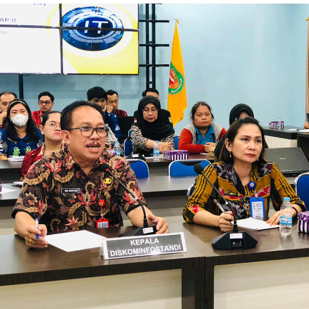 DISKOMINFOSTANDI IKUTI EVALUASI SMART CITY TAHAP II TAHUN 2024