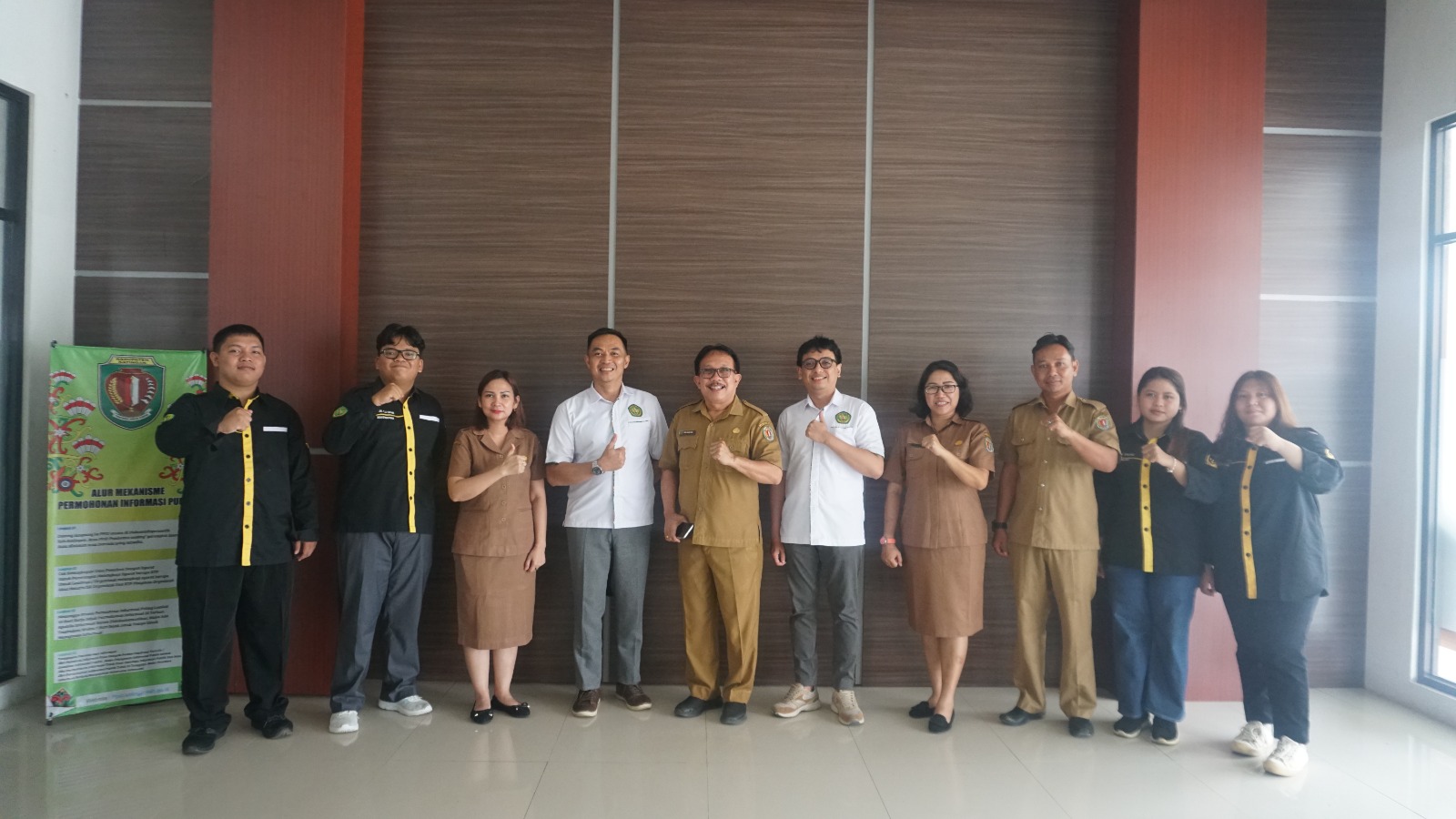 Diskominfostandi Katingan Terima Mahasiswa Magang