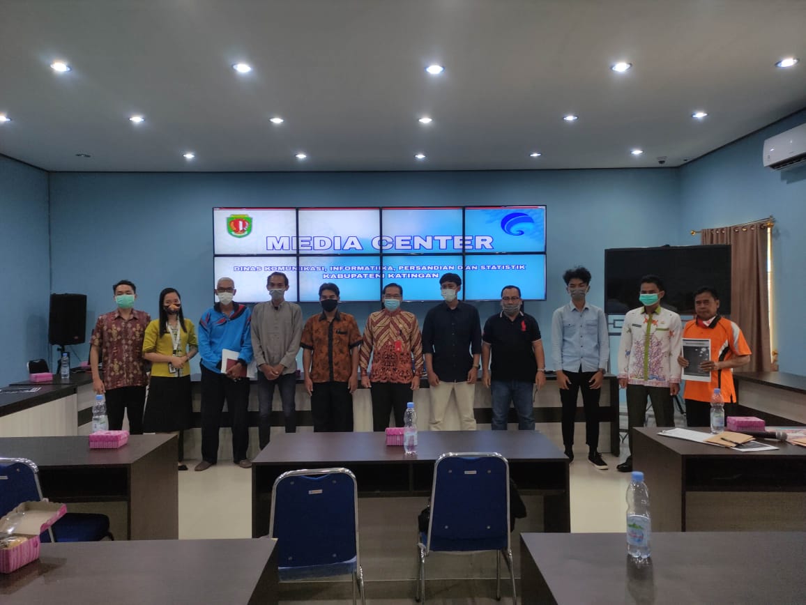 Sosialisasi internet VSAT untuk Kecamatan Blank Spot di Kabupaten Katingan