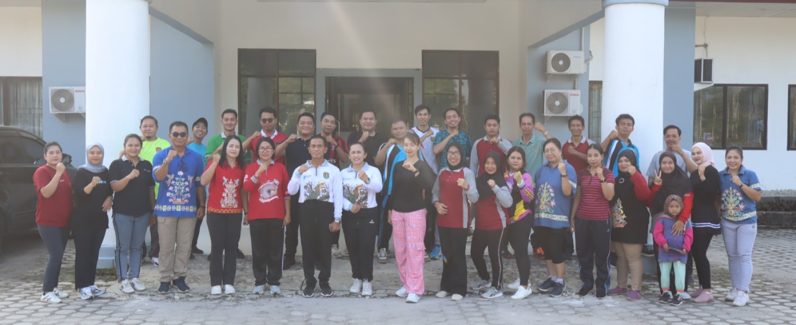 AWALI TAHUN 2026, DISKOMINFOSTANDI KATINGAN GELAR SENAM BERSAMA DAN PERTEMUAN DWP