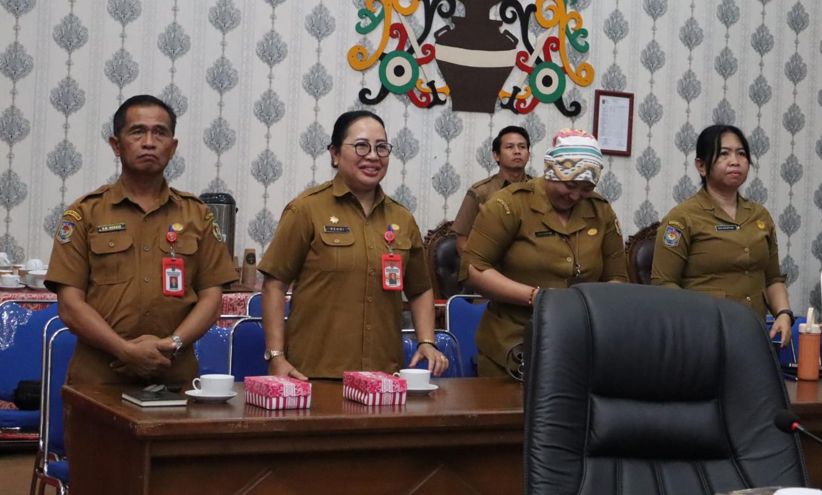 Kadiskominfostandi Katingan Hadiri Paripurna LKPJ Bupati 2025