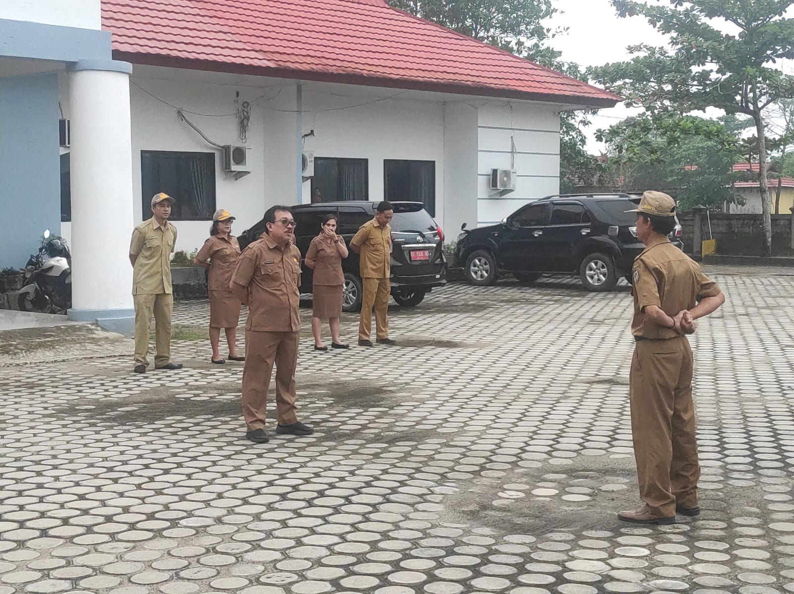 Diskominfostandi Laksanakan Apel Pagi